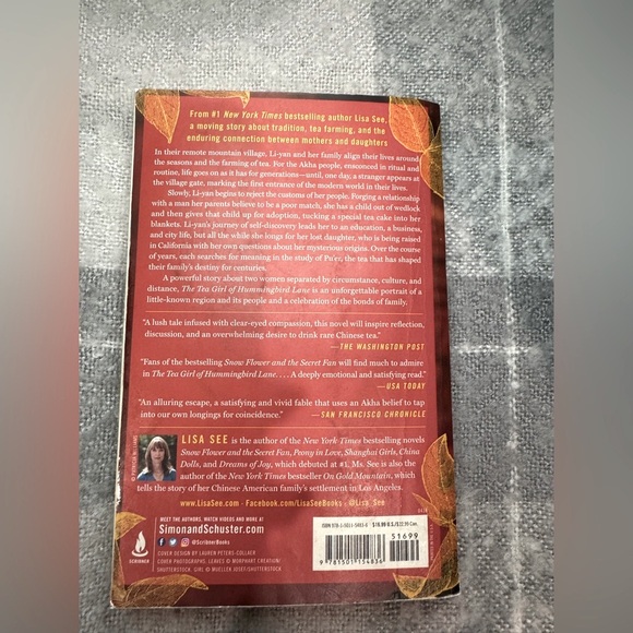 The Tea Girl Of Hummingbird Lane Softcover Book by Lisa See - Picture 2 of 6